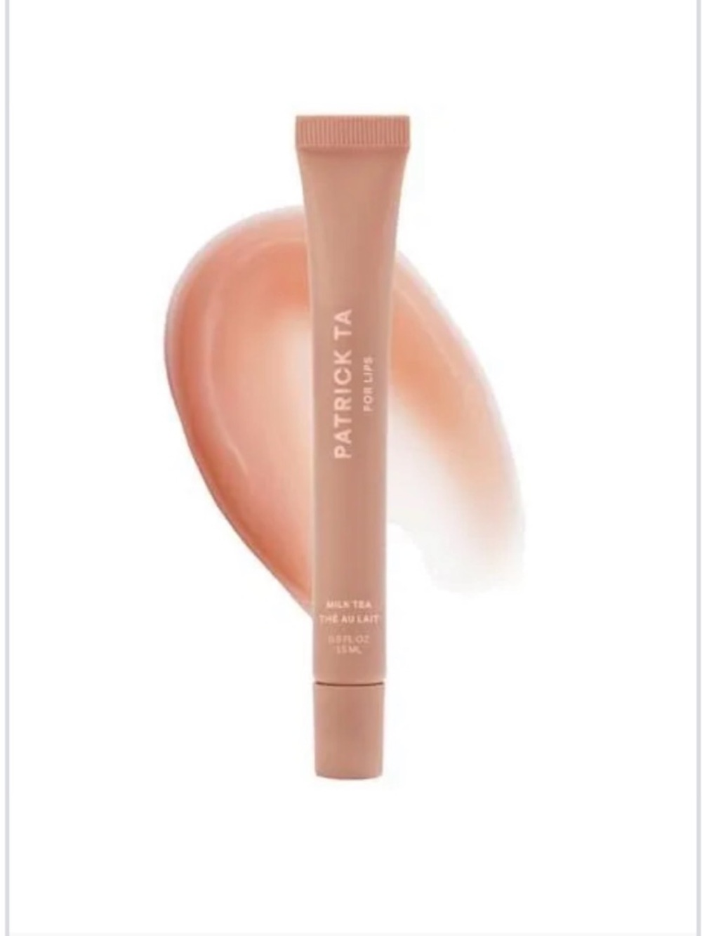 Patrick Ta Milk Tea Lip Gloss - Nude Beige Pink
